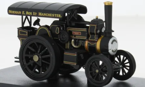Fowler B6 Road Locomotive, Norman E. Box, 1:76, Oxford