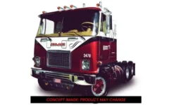 GMC Astro 95, rot/weiss, 1:64, IXO America