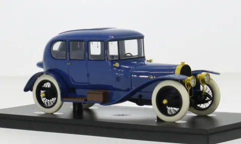 Grégoire 15/22HP Torpille Saloon Alin & Liautard, blau, 1912, 1:43, AutoCult