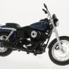 Harley Davidson Dyna Super Glide Sport, blau, 2003, 1:12, Maisto