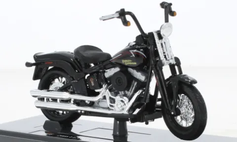 Harley Davidson FLSTSB Cross Bones, schwarz, 2008, 1:18, Maisto
