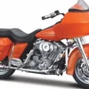 Harley Davidson FLTR Road Glide, orange, 2002, 1:18, Maisto