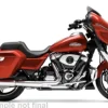Harley Davidson Street Glide, rot, 2024, 1:18, Maisto