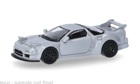 Honda NSX mit austauschbaren Scheinwerfern, grau, 1:87, Micro City 87