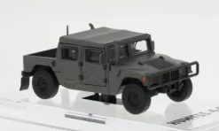 Hummer Humvee 4-CT, dunkelgrau, 1:64, BM Creations
