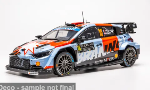 Hyundai i20 N Rally1, Rallye Monte Carlo, 2026, #16, A.Fourmaux/A.Coria, 1:18, IXO