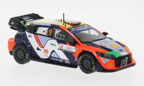 Hyundai i20 N Rally1, WRC, Rally Croatia, 2024, #9, A.Mikkelsen/T.Eriksen, 1:43, IXO