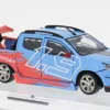 Isuzu D-Max Low Rider Safty Car 1.9, blau/rot, 2018, 1:64, BM Creations