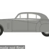 Jaguar MkVII, silber, 1:76, Oxford