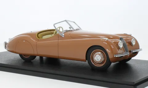 Jaguar XK120 OTS, hellbraun, 1948, 1:18, Cult Scale Models