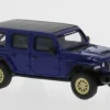 Jeep Wrangler, blau, 2017, 1:87, Micro City 87