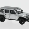 Jeep Wrangler, silber, 2017, 1:87, Micro City 87