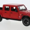 Jeep Gladiator Overland, rot, 2021, 1:24, Motormax