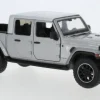 Jeep Gladiator Overland, silber, 2021, 1:24, Motormax
