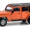 Jeep Wrangler Unlimited, orange/schwarz, 2010, Cold Pursuit, 1:64, Greenlight