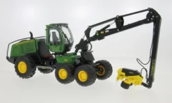John Deere 1270 6W Harvester, grün, 1:32, Schuco