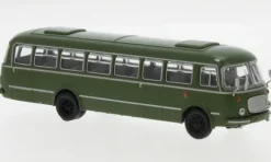 JZS Jelcz 043 Bus, dunkelgrün, 1964, Militär, 1:87, Brekina Starline