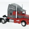 Kenworth T 600, grau/rot, 1984, 1:87, Brekina
