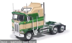 Kenworth K100 Aerodyne, grün/beige, 1976, 1:64, IXO America