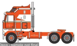 Kenworth K100 Aerodyne, orange, 1976, 1:64, IXO America