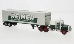 Kenworth W 900 Koffer-SZ, 1977, Reimer, 1:87, Brekina