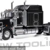 Kenworth W900 Sleeper Cab, schwarz, 1990, 1:64, IXO