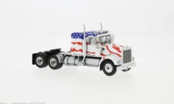 Kenworth W925, weiss/Dekor, 1970, 1:64, IXO
