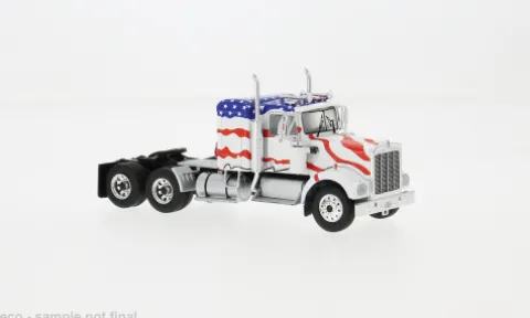 Kenworth W925, weiss/Dekor, 1970, 1:64, IXO