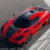 Koenigsegg Agera RS, rot/schwarz, 2016, 1:18, GT Spirit
