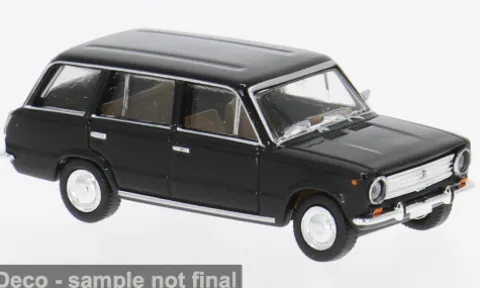 Lada 2102 Kombi, schwarz, 1971, 1:87, Brekina