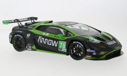 Lamborghini Huracan GT3 Evo2, IMSA, 24h Daytona, 2023, Forte Racing, #78, M.Goikhberg/B.Hites, 1:18, Top Speed