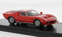 Lamborghini Miura P400S Millechiodi, rot, 1969, 1:43, Matrix