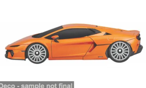 Lamborghini Temerario, orange, 1:64, Maisto
