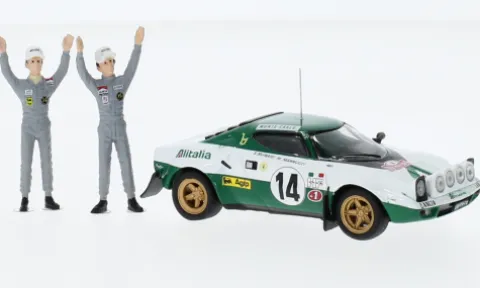 Lancia Stratos HF, Rallye WM, Rallye Monte Carlo, 1975, #14, S.Munari/M.Mannucci, 1:43, IXO