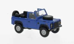 Land Rover Defender 90, dunkeltürkis/schwarz, 1983, 1:87, Busch