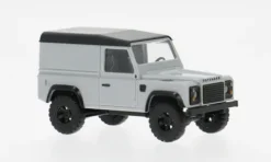 Land Rover Defender 90, hellgrau/schwarz, 1983, 1:87, Busch