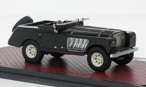 Land Rover 109 Bell Aurens Longnose, schwarz, 2008, 1:43, Matrix