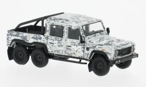 Land Rover Defender 110, weiss/Dekor, 2016, 1:64, BM Creations