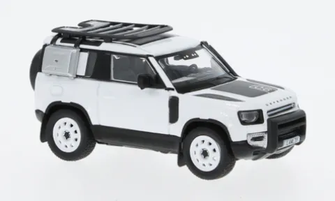 Land Rover Defender 90, weiss, 1:64, Tarmac Works