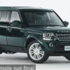 Land Rover Discovery 4, dunkelgrün, 1:64, WhelArt
