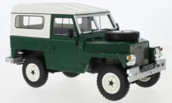 Land Rover Lightweight Series III Hard Top, dunkelgrün/beige, 1973, 1:18, BoS-Models