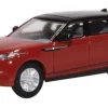 Land Rover Range Rover Velar, dunkelrot/schwarz, 1:76, Oxford