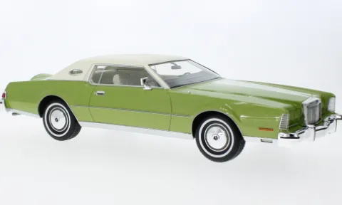 Lincoln Continental Mark IV, grün/weiss, 1974, 1:18, BoS-Models