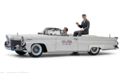 Lincoln Continental MKIII (John F. Kennedy in Oregon), weiss, 1960, 1:18, Sun Star