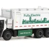 Mack LR Electric Rear Loader Refuse Truck, weiss/Dekor, 2021, 1:64, Greenlight