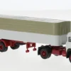 Magirus 310 D 16 PP-Sattelzug, hellgrau/dunkelrot, 1974, 1:87, Brekina