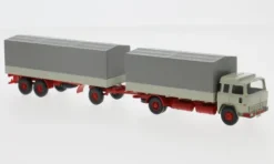 Magirus 235 D, grau/rot, 1963, 1:87, Wiking