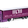 MAN eTGX GM, Müller - Die lila Logistik, 1:87, Herpa