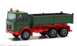 MAN F8, dunkelgrün/rot, 1:87, Herpa