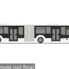 MAN Lion s City 18, 2018, Rheineifelbus, 1:87, Rietze